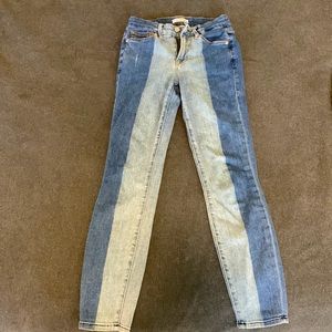 Good American Jeans- Two Toned Color- Size 0/25